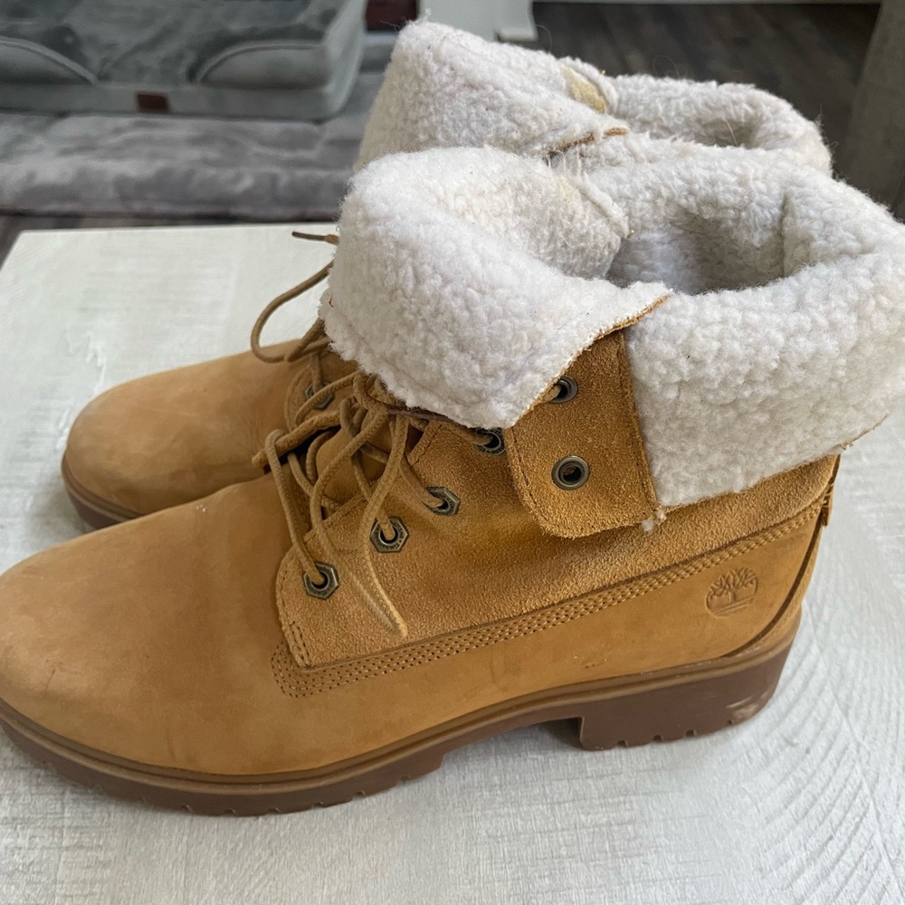 Timberland Women's Light Brown Winter Boots